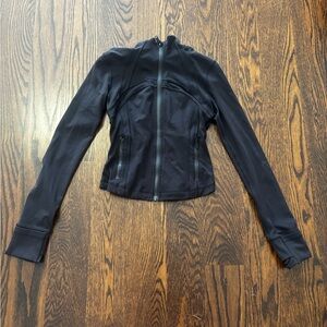 Lululemon Cropped Define Jacket, Black, Size 0, Nulu